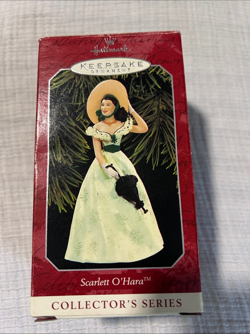 Hallmark Scarlett O'Hara Ornament. 1998. Like New in box. Gone with the Wind
